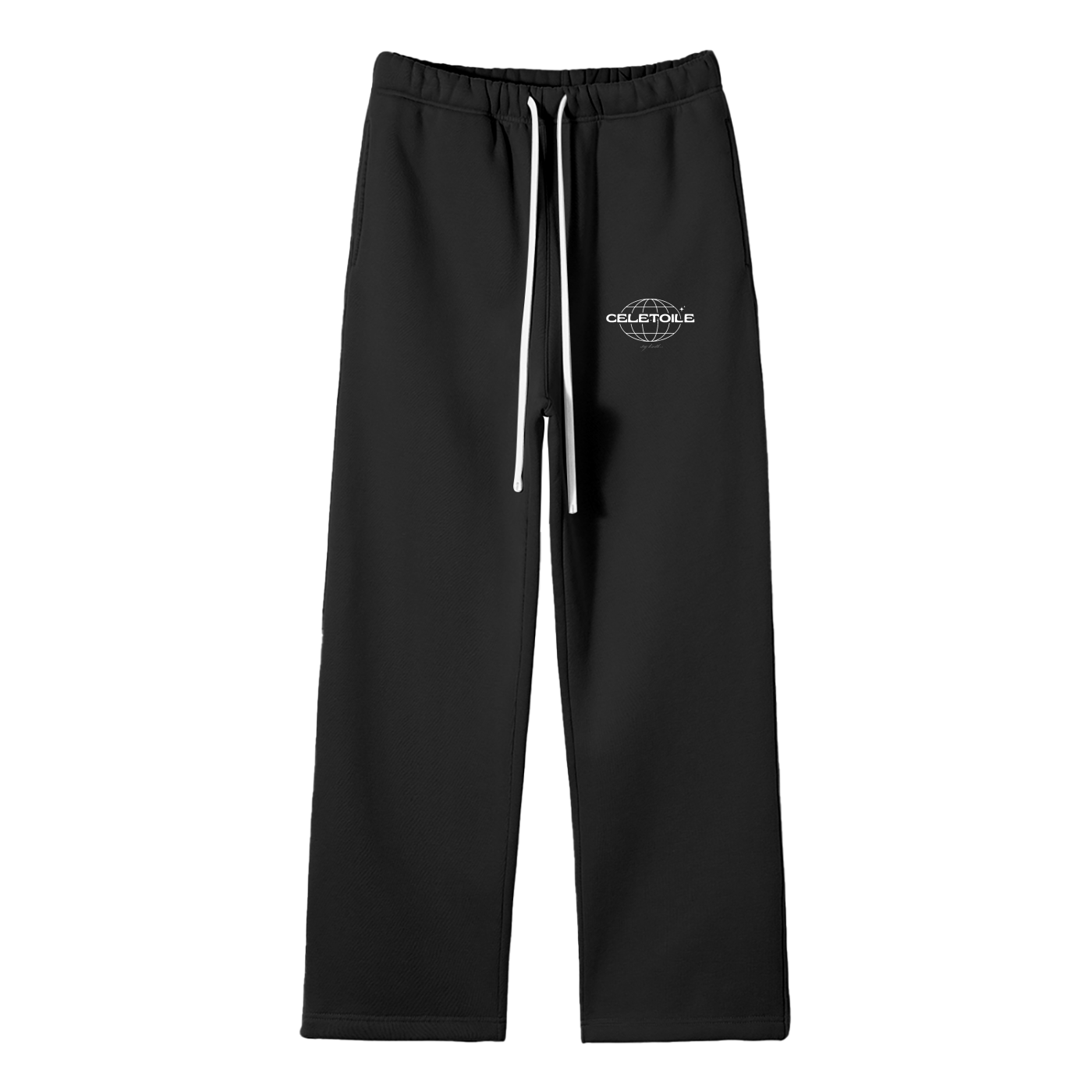 Celetoile black straight leg pants