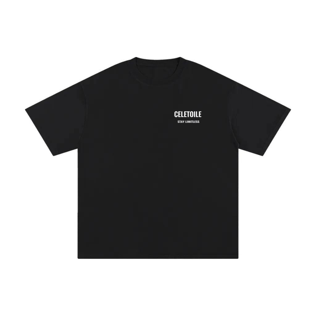 Black unisex Celétoile T-shirt